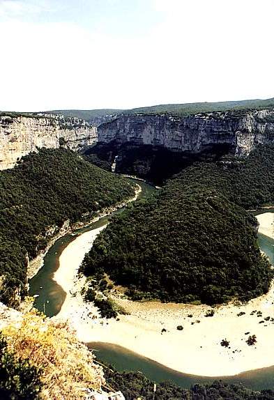 Les gorges de l'ard�che